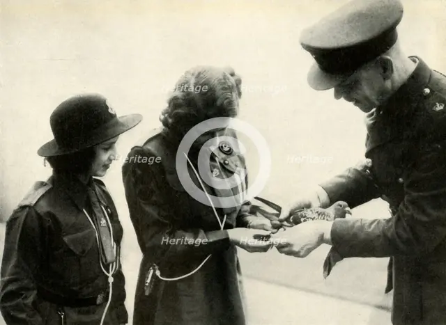 'Pigeon Post', 20 February 1943, (1947).  Creator: Unknown.
