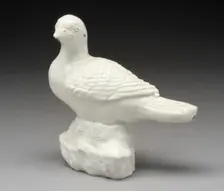 Pigeon-shaped Water Dropper or Okimono, 19th century. Creator: Unknown