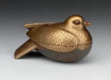 Pigeon-Shaped Box, 19th century. Creator: Unknown