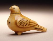 Pigeon-Shaped Flute, Mid-19th century. Creator: Ohara Mitsuhiro