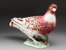 Pigeon Tureen, Strasbourg, c. 1755. Creators: Strasbourg Pottery Factory, Johann Wilhelm Lanz