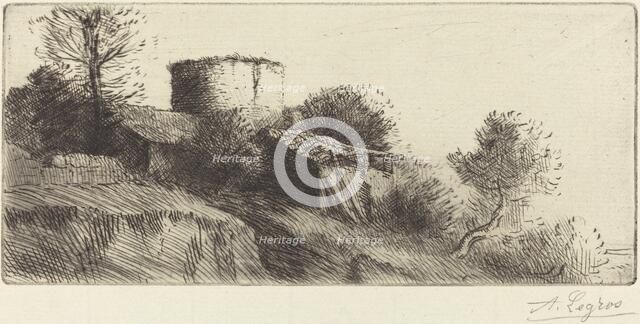 Pigeon Tower (La tour aux pigeons). Creator: Alphonse Legros.