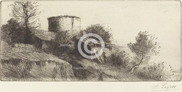 Pigeon Tower (La tour aux pigeons). Creator: Alphonse Legros.
