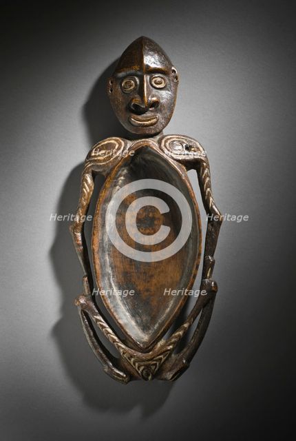 Pigment Dish (image 1 of 2), c.1950. Creator: Unknown.