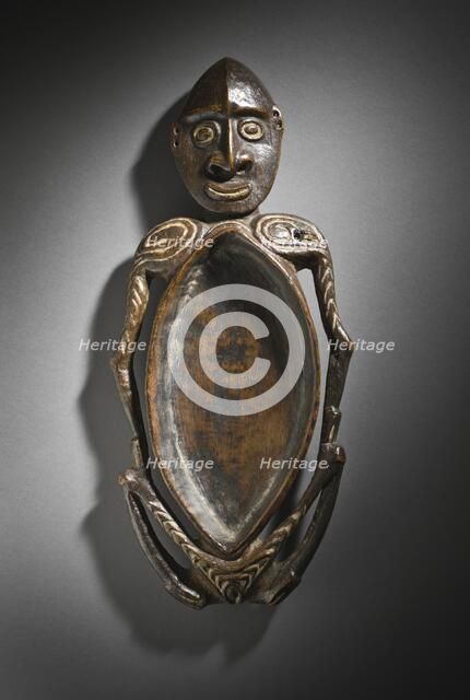 Pigment Dish (image 1 of 2), c.1950. Creator: Unknown.