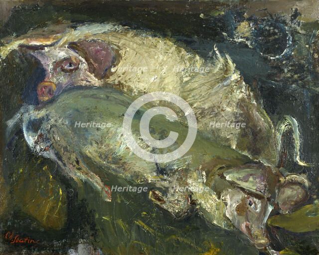 Pigs, 1941-1942. Creator: Chaim Soutine.