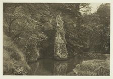 Pike Pool, Beresford Dale, 1880s. Creator: Peter Henry Emerson