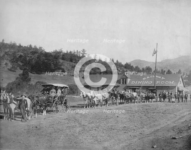 'Pike's Peak (Col.) Toll Road', c1897. Creator: Unknown.