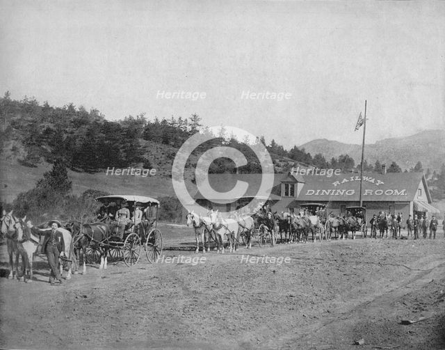 'Pike's Peak (Col.) Toll Road', c1897. Creator: Unknown.