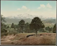 Pike's Peak, Colorado, c1899. Creator: William H. Jackson
