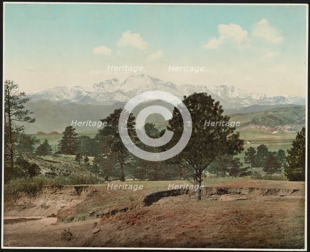 Pike's Peak, Colorado, c1899. Creator: William H. Jackson.