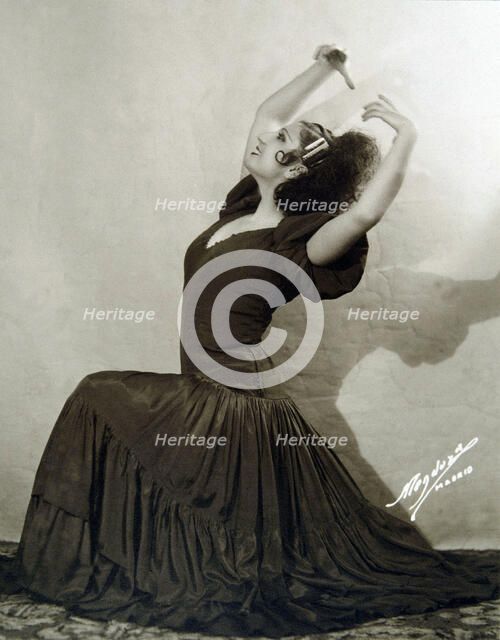Pilar López Julve (1912-2008), Spanish dancer and choreographer.