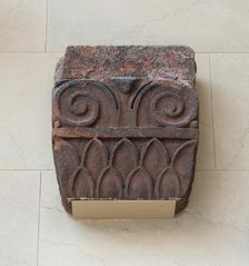 Pilaster Capital from the Marshall Field Wholesale Store, Chicago, Illinois, 1885/87. Creator: Henry Hobson Richardson