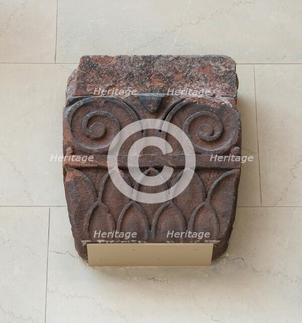 Pilaster Capital from the Marshall Field Wholesale Store, Chicago, Illinois, 1885/87. Creator: Henry Hobson Richardson.