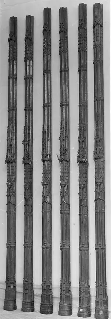 Pilaster, Italian or French, 16th century. Creator: Unknown