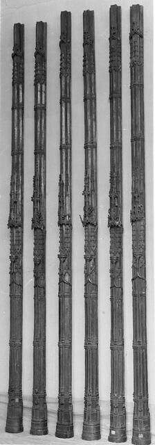 Pilaster, Italian or French, 16th century. Creator: Unknown