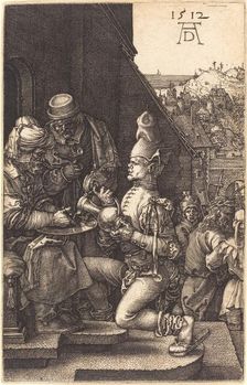 Pilate Washing His Hands, 1512. Creator: Albrecht Durer