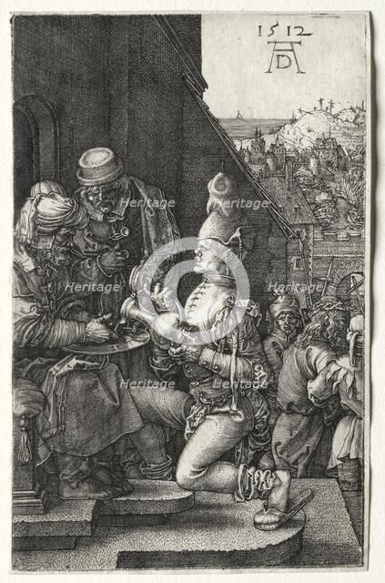 Pilate Washing His Hands, 1512. Creator: Albrecht Dürer (German, 1471-1528).