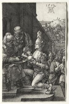 Pilate Washing His Hands, 1512. Creator: Albrecht Dürer (German, 1471-1528)