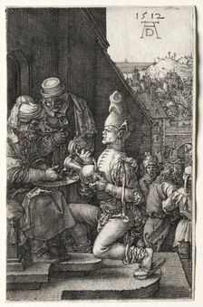 Pilate Washing His Hands, 1512. Creator: Albrecht Dürer (German, 1471-1528)
