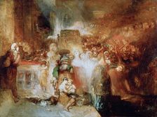 Pilate Washing his Hands 1830. Artist: JMW Turner