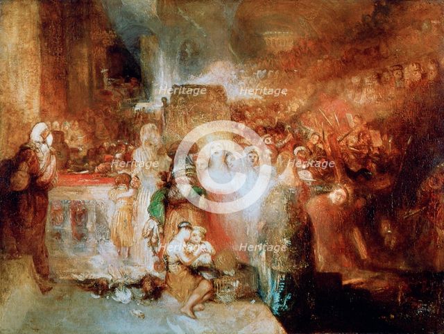 'Pilate Washing his Hands', 1830. Artist: JMW Turner