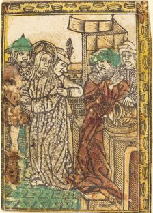 Pilate Washing His Hands, c. 1470/1480. Creator: Unknown