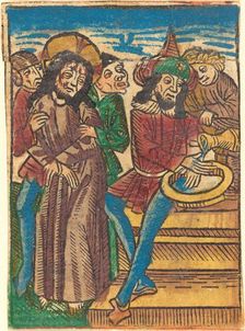 Pilate Washing His Hands, c. 1490. Creator: Unknown