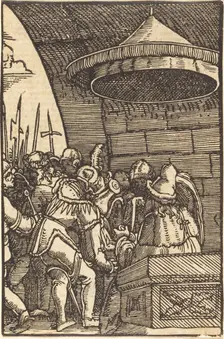 Pilate Washing His Hands, c. 1513. Creator: Albrecht Altdorfer