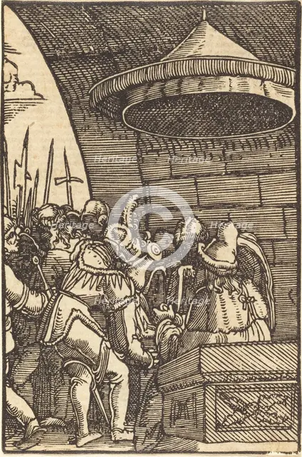 Pilate Washing His Hands, c. 1513. Creator: Albrecht Altdorfer.