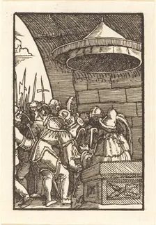 Pilate Washing His Hands, c. 1513. Creator: Albrecht Altdorfer