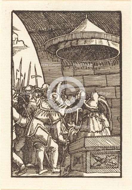 Pilate Washing His Hands, c. 1513. Creator: Albrecht Altdorfer.