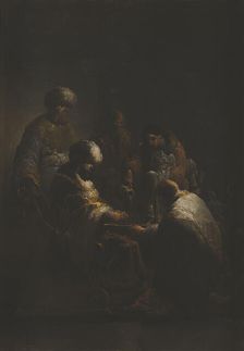 Pilate Washing his Hands, c 1640. Creator: Bramer, Leonaert (1596-1674)