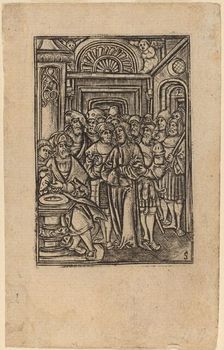 Pilate Washing His Hands. Creator: Master S