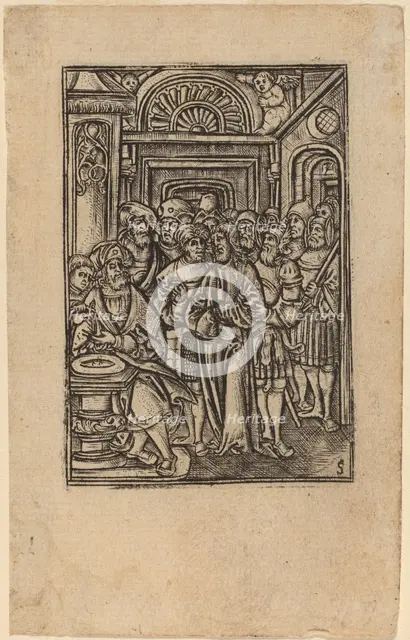 Pilate Washing His Hands. Creator: Master S.