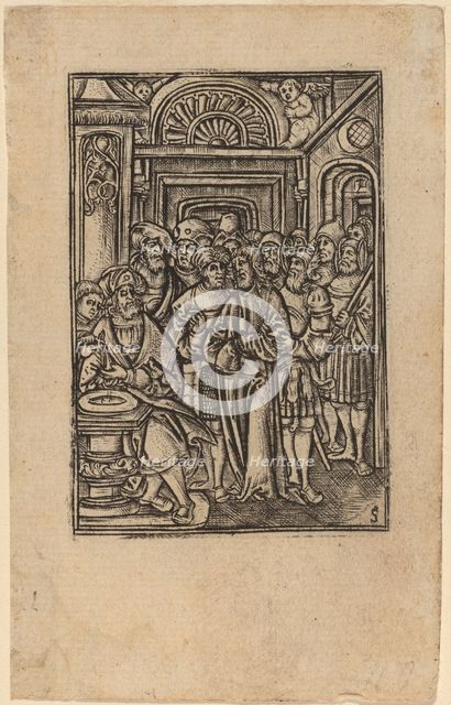Pilate Washing His Hands. Creator: Master S.