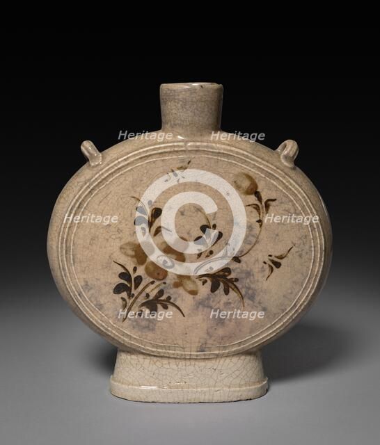 Pilgrim Bottle, Ming dynasty (1368-1644). Creator: Unknown.