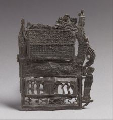 Pilgrim's Badge of the Shrine of St. Thomas Becket at Canterbury, British, 1350-1400. Creator: Unknown