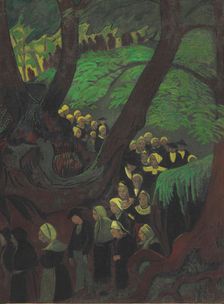 Pilgrimage, 1894. Creator: Sérusier, Paul (1864-1927)