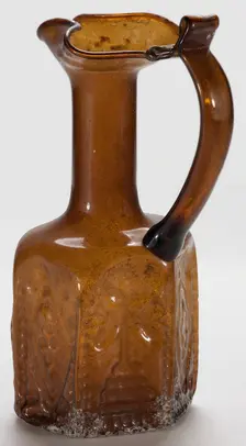 Pilgrimage Jug with Christian Symbols, 578-636. Creator: Unknown