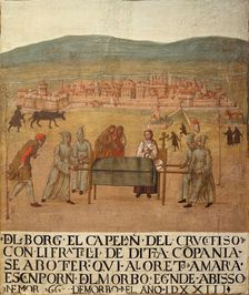 Pilgrimage of the Compagnia del Crocifisso to Loreto, First Half of 16th cen.. Creator: Giovanni del Leone (active first Half of 16th cen.)