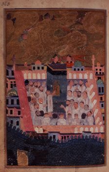 Pilgrims in Mecca, 1411. Creator: Unknown