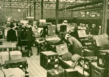 Piles of Luggage at Charing Cross Station 1930. Creator: Unknown