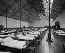 Pilkington Special Hospital, Borough Road, St Helens, Lancashire, September 1918. Artist: H Bedford Lemere