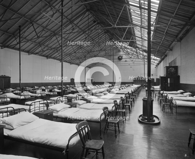 Pilkington Special Hospital, Borough Road, St Helens, Lancashire, September 1918. Artist: H Bedford Lemere.