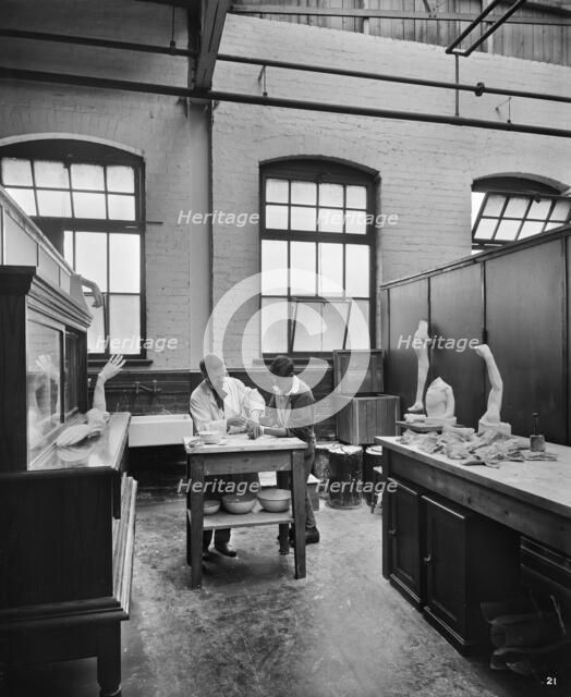 Pilkington Special Hospital, Borough Road, St Helens, Lancashire, September 1918. Artist: H Bedford Lemere.