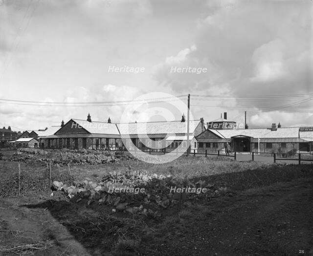 Pilkington Special Hospital, Borough Road, St Helens, Lancashire, September 1918. Artist: H Bedford Lemere.