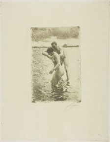 Pilot, 1919. Creator: Anders Leonard Zorn