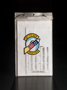 Pilot check list, United States Air Force Thunderbirds, 2006-2007. Creator: Unknown