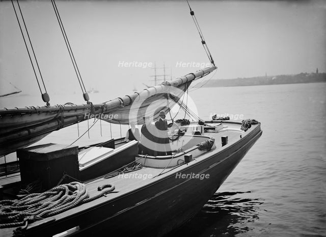 Pilot boat no. 5, between 1900 and 1905. Creator: Unknown.